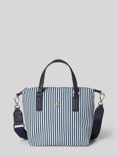 Tommy Hilfiger Tote Bag aus Canvas Dunkelblau 2