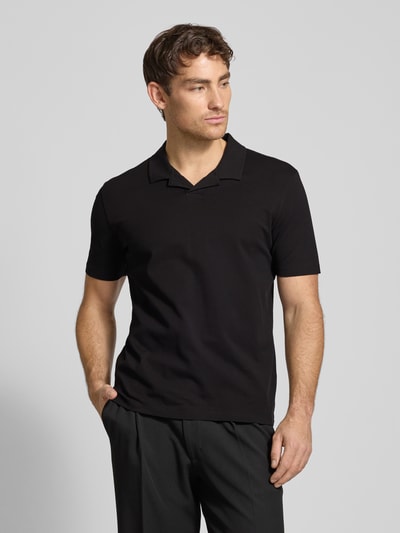 HUGO Poloshirt mit Reverskragen Modell 'Dimerspolo' Black 4