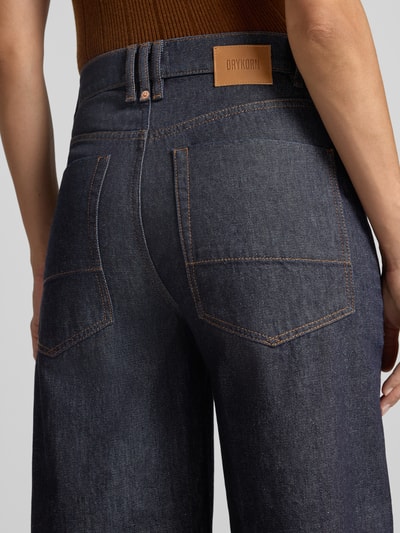 DRYKORN Wide Fit Jeans mit Baumwoll-Anteil Modell 'Derive' Dunkelblau 3