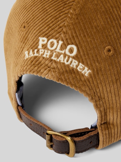 Polo Ralph Lauren Cap mit Logo-Stickerei Taupe 2
