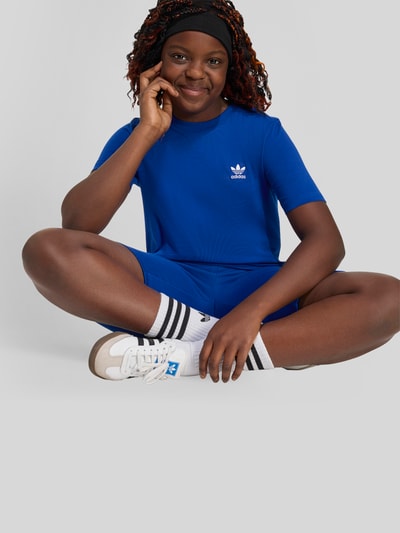 adidas Originals Regular Fit T-Shirt aus reiner Baumwolle Royal 3