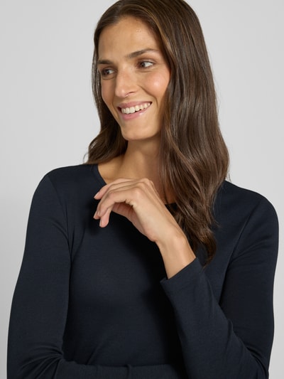 Christian Berg Woman Bluzka z długim rękawem z dekoltem okrągłym Czarny 3