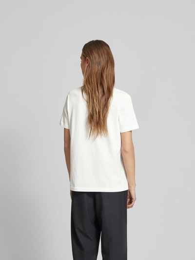 Kenzo T-Shirt mit Brusttasche Offwhite 5