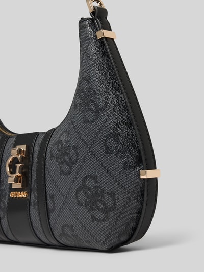 Guess Handtasche mit Label-Detail Modell 'ERENIA' Anthrazit 3