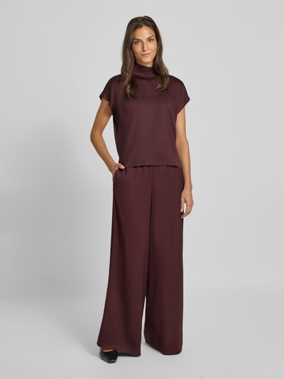 Drykorn Stoffen broek met elastische band Bordeaux - 1