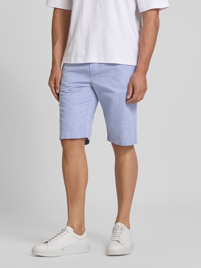 Tom Tailor Denim Regular Fit Shorts aus reiner Baumwolle Hellblau 4
