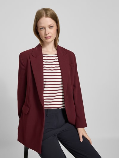 s.Oliver RED LABEL Relaxed fit T-shirt van viscosemix Kersenrood - 3