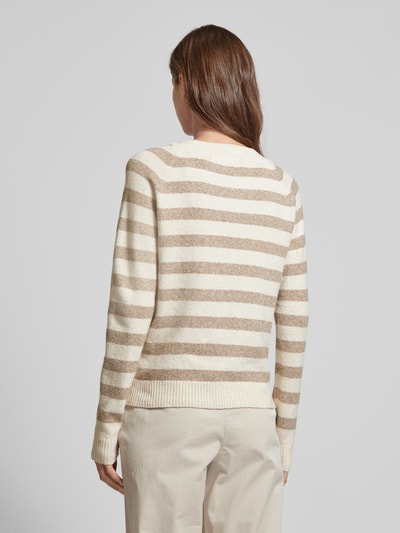 Vero Moda Gebreide pullover met lange mouwen, model 'DOFFY' Roze - 5