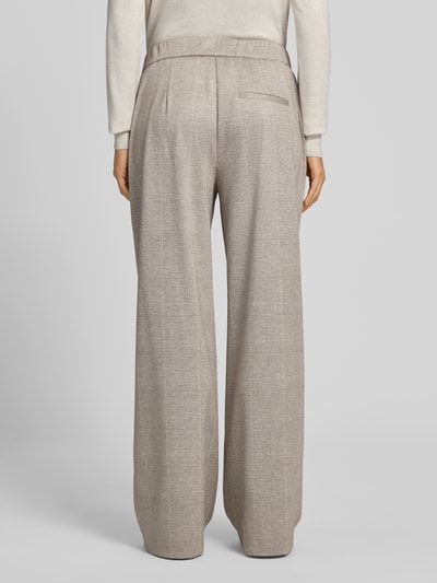 s.Oliver BLACK LABEL Bundfaltenhose mit Gummizugbund Hellgrau 5