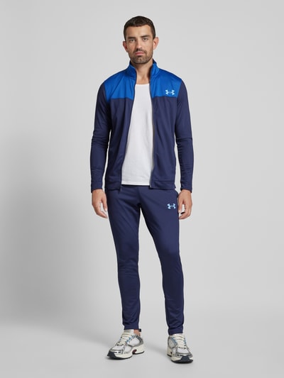 Under Armour Sweatpak met logoprint, model 'EMEA' Donkerblauw - 1