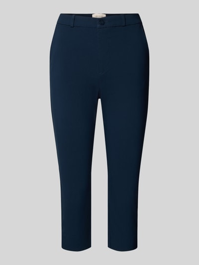 FREE/QUENT Capribroek met Franse steekzakken, model 'Solvej' Marineblauw - 2