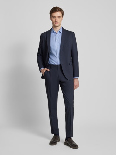 Jake*s Slim Fit Business-Hemd mit Kentkragen Royal 1