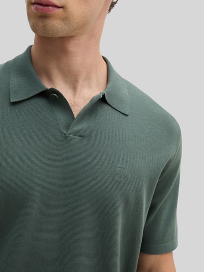 Marc O'Polo Regular Fit Poloshirt aus reiner Baumwolle Oliv 3
