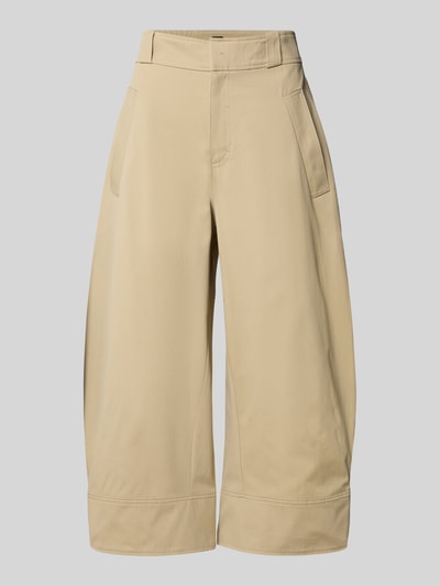 BOSS Loose fit chino van puur katoen model 'Tikkara' Beige - 2