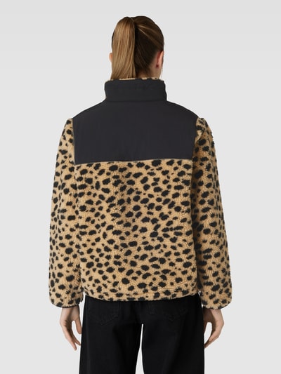 Levi's® Sherpa Jacket mit Animal-Print Modell 'BIG FOOT' Sand 5
