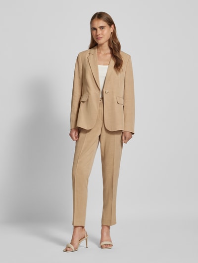 More & More Blazer mit Pattentaschen Sand 1