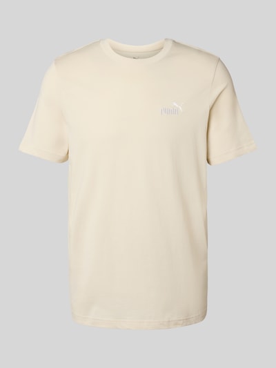 PUMA PERFORMANCE T-shirt met labelstitching Offwhite - 2