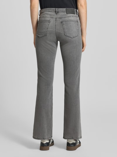 OPUS PANTS Flared Jeans mit Eingrifftaschen Modell 'Enja Hope' Dunkelgrau 5