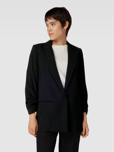 Mango Blazer mit Paspeltaschen Modell 'ELEONOR' Black 4