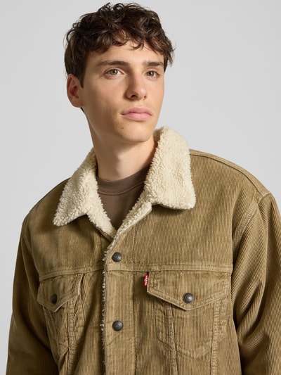 Levi's® Jacke mit Druckknopfleiste Sand 3
