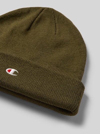 CHAMPION Beanie mit Label-Detail Khaki 2