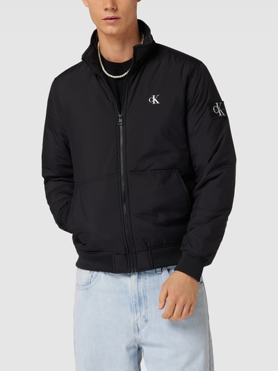 Calvin Klein Jeans Jack van Calvin Klein Jeans, model 'Harrington' Zwart - 4