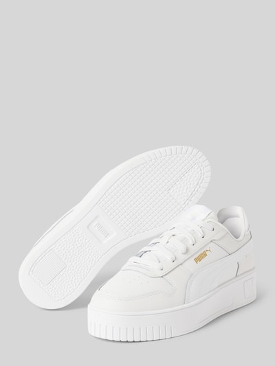 Puma Sneaker aus Leder-Mix Modell 'Carina Street' Weiss 4