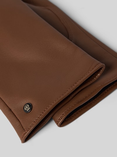 Roeckl Rękawiczki ze skóry naturalnej model ‘Schönefeld’ Koniakowy 2