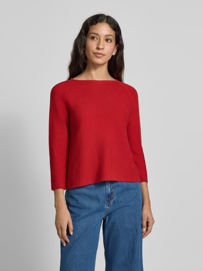 Weekend Max Mara Strickpullover mit Rundhalsausschnitt Modell 'ADDOTTO' Rot 4