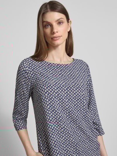 Zero Relaxed fit blouse van pure viscose Bleu - 3
