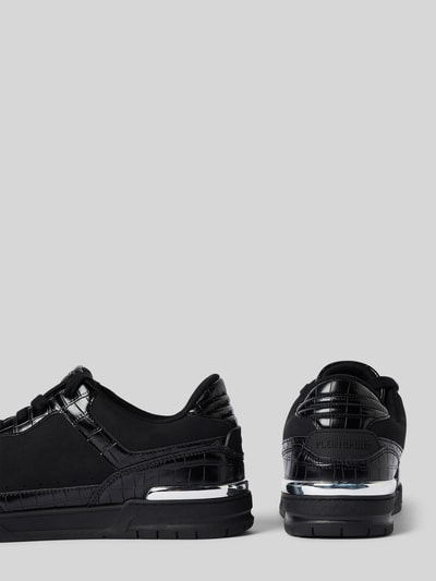 PLEIN SPORT Sneakersy z efektem metalicznym model ‘VIPER III’ Czarny 2