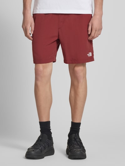 The North Face Spodenki kąpielowe z nadrukiem z logo Bordowy 4