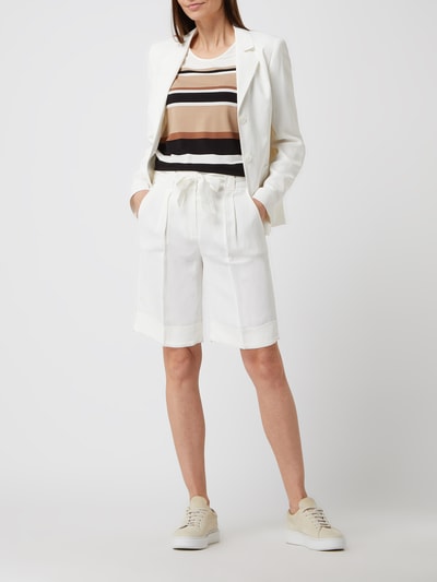 Betty Barclay Bermudas mit Leinen-Anteil Offwhite 1