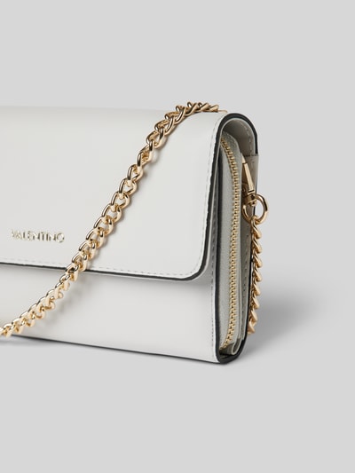 VALENTINO BAGS Clutch met labelapplicatie, model 'KALUA' Lichtgrijs - 2