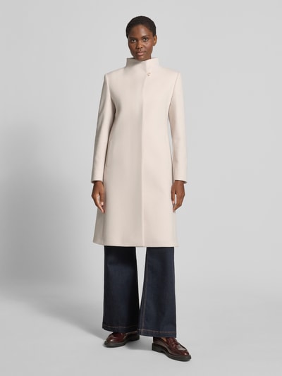 ICONS Cinzia Rocca Mantel mit Kaschmir-Anteil Offwhite 4