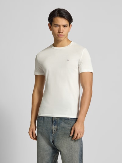 Tommy Jeans Slim Fit T-Shirt aus reiner Baumwolle im 2er-Pack Marine 4