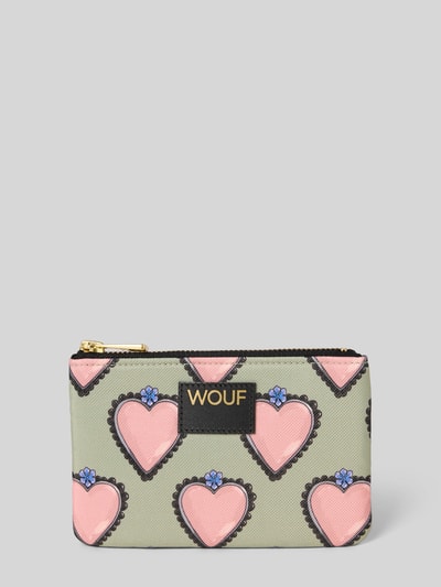 WOUF Pouch met labelpatch Rietgroen - 1