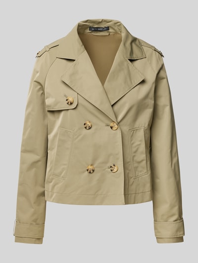 Betty Barclay Trenchcoat mit Leistentaschen Oliv 2