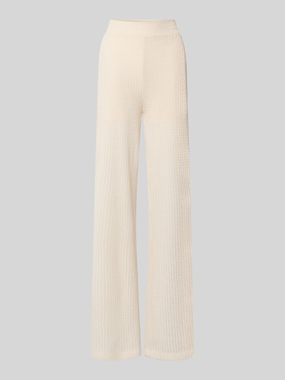 Soyaconcept Weite Hose mit Baumwoll-Anteil Modell 'SC-GINGER 2' Offwhite 2