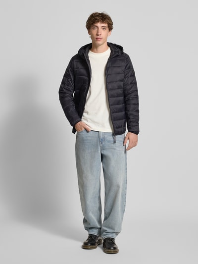 Jack & Jones Kurtka pikowana z kieszeniami zapinanymi na zamek błyskawiczny model ‘BRADLEY’  1