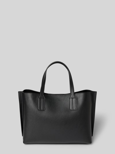 Tommy Hilfiger Tote Bag mit Logo-Applikation aus Metall Black 4