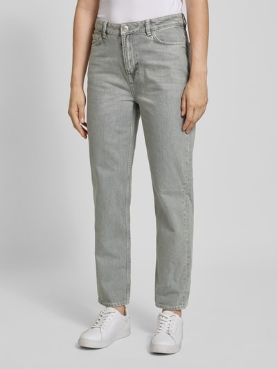 Samsøe Samsøe Jeans mit 5-Pocket-Design Modell 'MARIANNE' Mittelgrau Melange 4