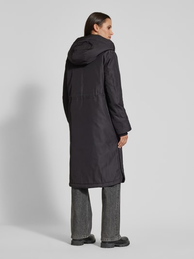 Marc O'Polo Regular fit parka met capuchon van polyester-twill Zwart - 5