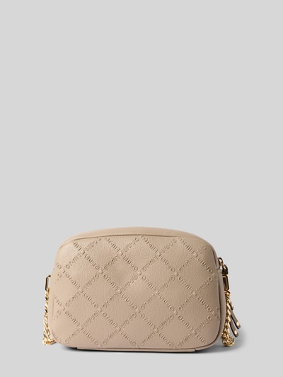 Liu Jo White Satchel Bag mit Steppnähten Taupe 4