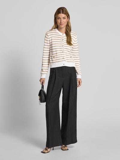 JOOP! Gebreid jack met steekzakken, model 'KOLA' Beige - 1