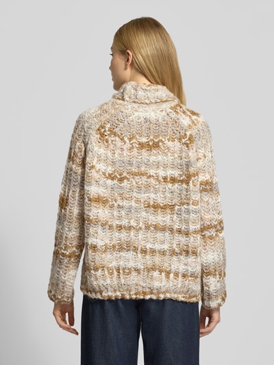 Smith and Soul Rollkragenpullover mit Alpaka-Anteil Beige 5