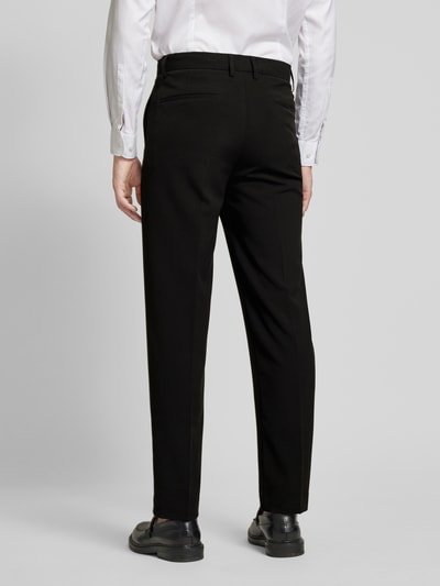 Lindbergh Relaxed fit broek met persplooien Zwart - 5