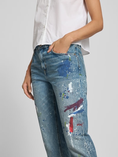 Lauren Ralph Lauren Boyfriend Jeans im Used-Look mit Eingrifftaschen Jeansblau 3