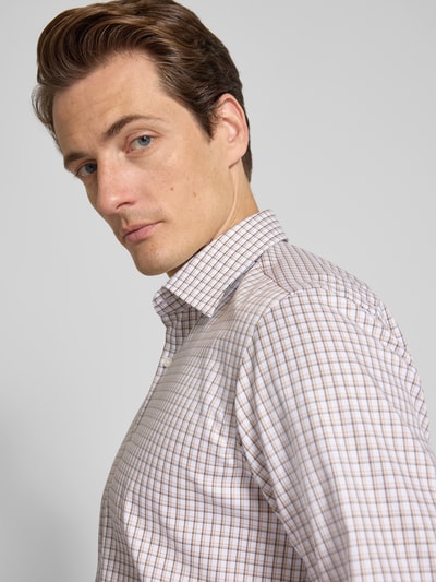 BOSS Regular fit zakelijk overhemd van puur katoen, model 'JOE' Zand - 3