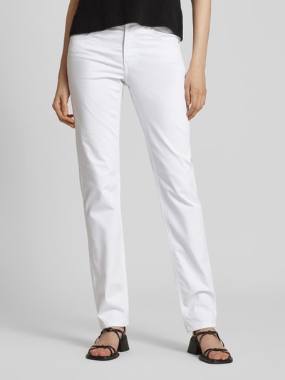 Angels Slim Fit Jeans mit Stretch-Anteil Modell 'Cici' Weiss 4